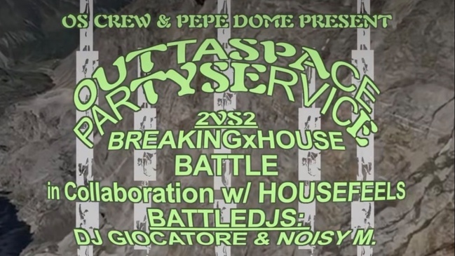 Outta space party Service