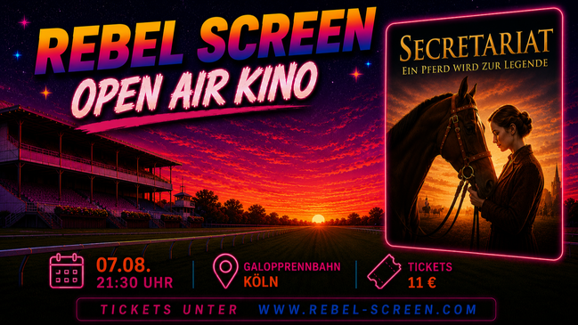 Rebel Screen Open-Air-Kino: Secretariat