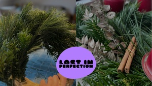ADVENTSKRANZ BINDEN & DIP DYE KERZEN - WORKSHOP