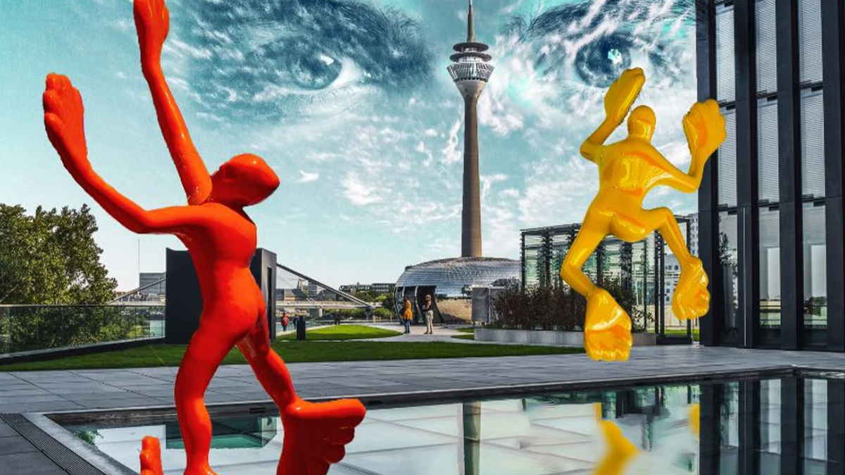 Stadtrallye Düsseldorf | Dreister Diebstahl im Medienhafen | Die Flossis sind weg!