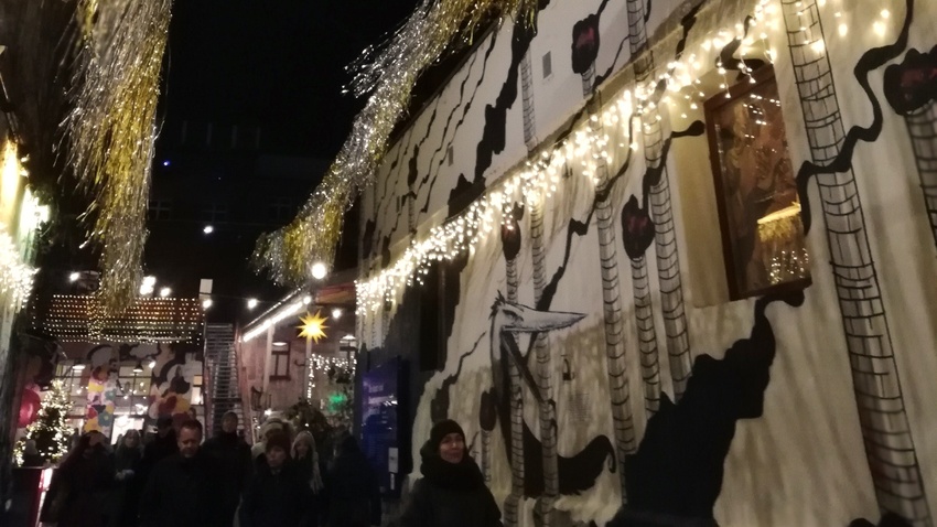 Weihnachtsmarkt auf der Feinkost
