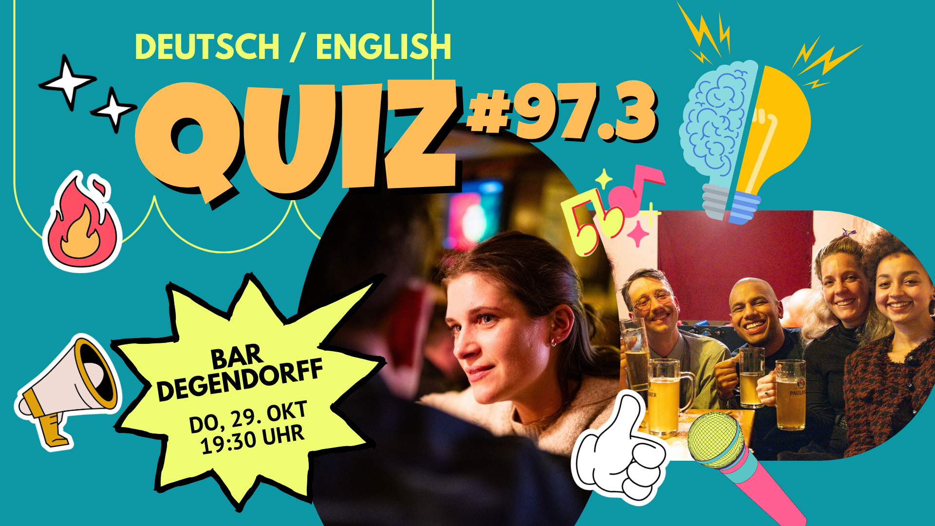 Quiz #97-3 @ Bar Degendorff - Friedrichshain (DEU/ENG)