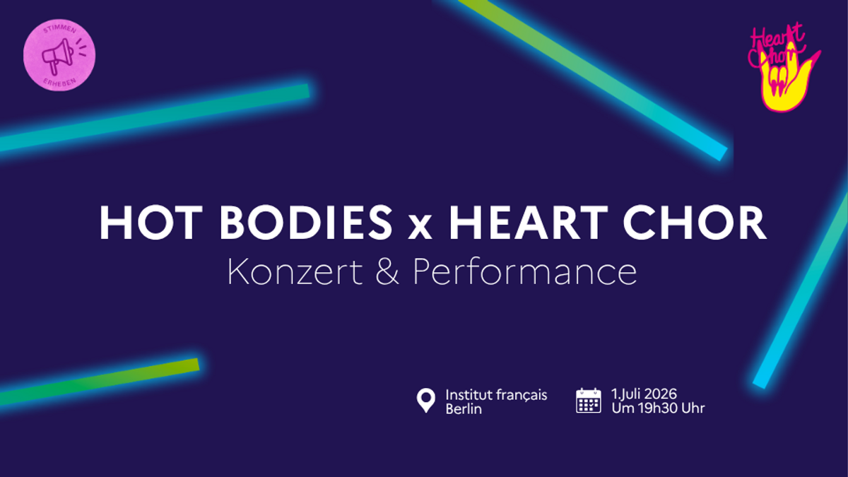 HotBodies und Heartchor – Chorperformance