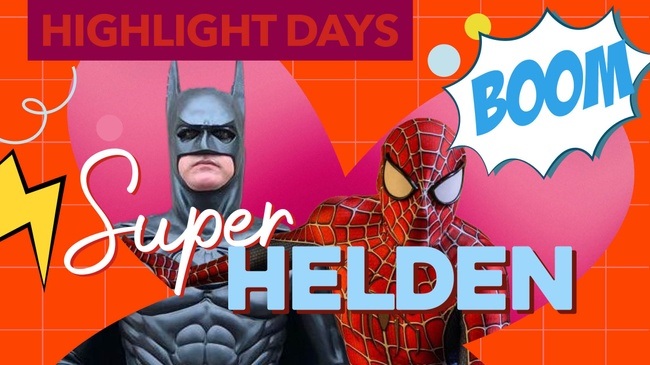 Highlight Days im Gertrudenhof Karnevalspark | Superhelden