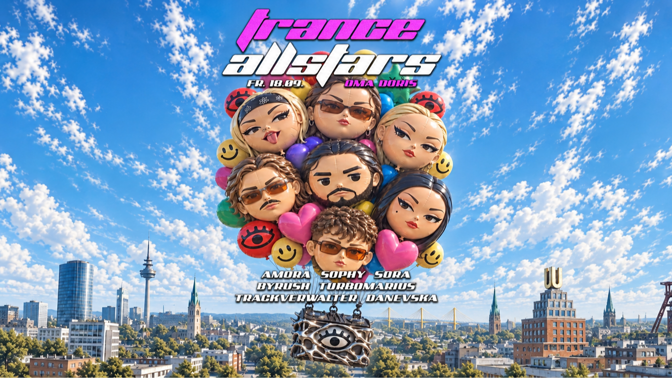 TURBO pres. TRANCE ALLSTARS - Trance, Bounce & Techno im Oma Doris