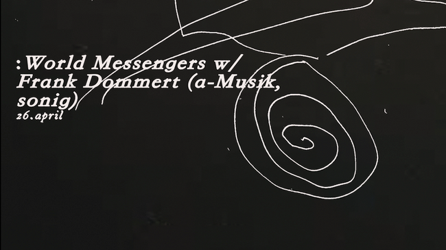 Velvet World Messengers w/ Frank Dommert (a-Musik, sonig)