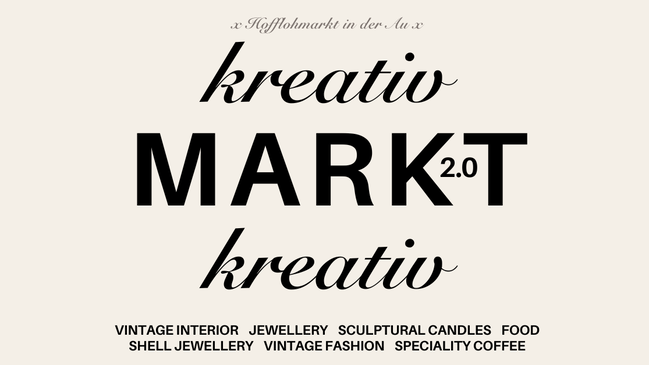 Kreativmarkt 2.0 - CURATED POP-UP MARKET BY STUDIO VIMØ