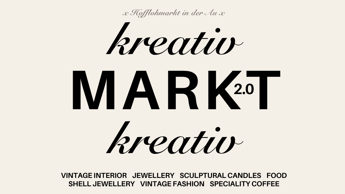 Kreativmarkt 2.0 - CURATED POP-UP MARKET BY STUDIO VIMØ