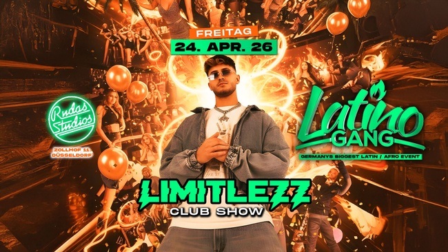 Latino Gang x Limitless LIVE! | Germanys biggest Latin / Afro Event | Rudas Studios Düsseldorf