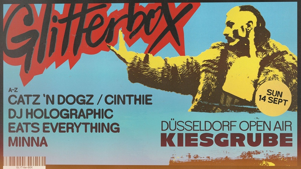 Kiesgrube presents 14.09.25 w/ GLITTERBOXw/ EATS EVERYTHING, DJ HOLOGRAPHIC, CATZ´N DOGZ, CINTHIE, MINNA