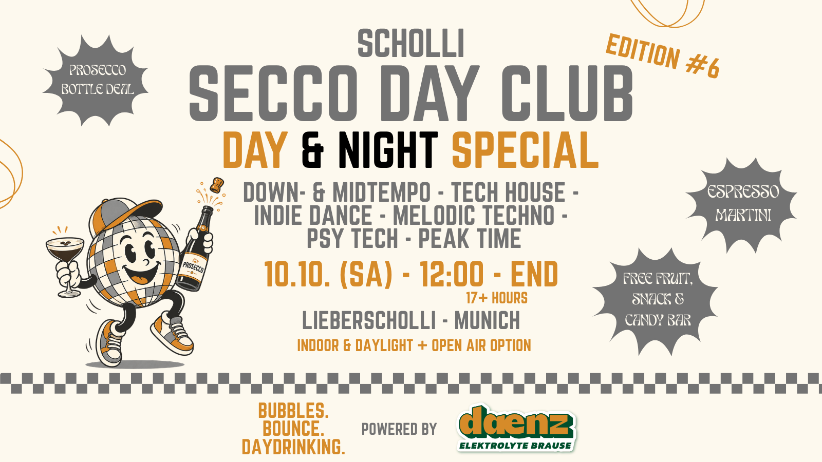 SECCO DAY CLUB - DAY&NIGHT SPECIAL powered by daenz