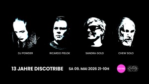 13 JAHRE DISCOTRIBE