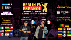 Berlín en Español Comedia Stand-up OPEN MIC #64 - Temporada 4