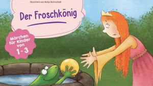 „Der Froschkönig“ mit dem Kamishibai und Bastelaktion