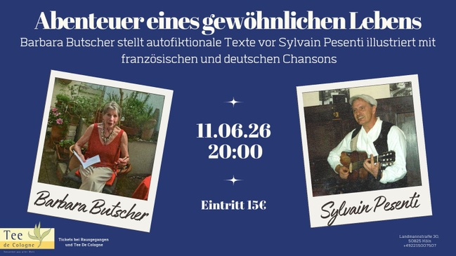 Barbara Butscher & Sylvain Pesenti - Abenteuer eines gewöhnlichen Lebens