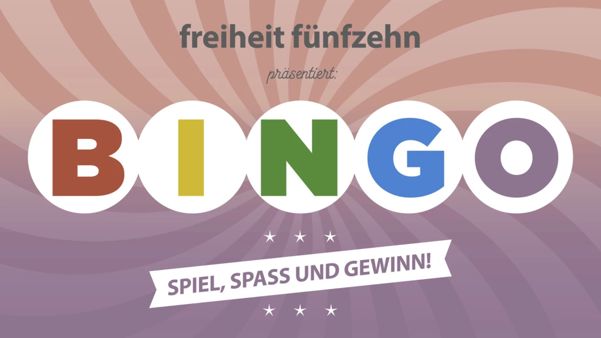Titelbild der Veranstaltung Bingo Abend