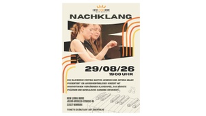 Das Klavierduo Cristina Marton-Argerich & Antonia Miller präsentiert ihr Programm „Nachklang“