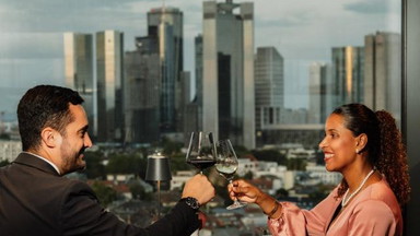 Skyline Brunch im Restaurant & Skybar oben