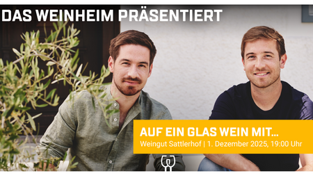 Weinverkostung und Gourmet-Menu mit dem Sattlerhof aus der Steiermark