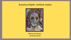 Kreative Köpfe- Einfach  Malen