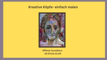 Kreative Köpfe- Einfach  Malen