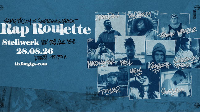 Rap Roulette w/ Samplicity x Supreme. Frost