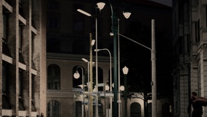 Albert Coers: Straßen Namen Leuchten / Eröffnung