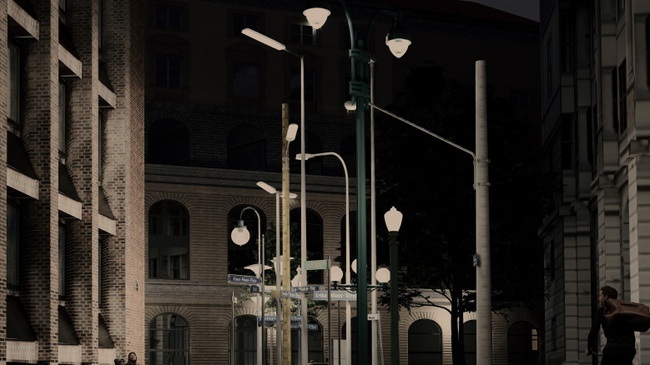 Albert Coers: Straßen Namen Leuchten / Eröffnung