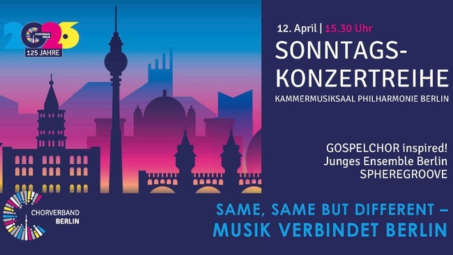 Sonntagskonzert Nr. 4 | Same Same But Different - Musik verbindet Berlin