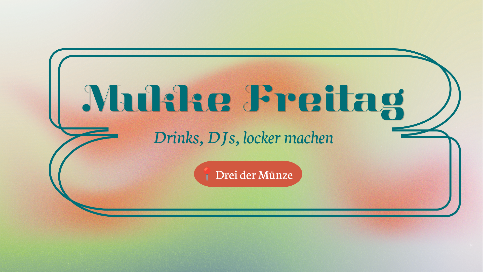 Mukke Freitag: Dark Disco & Melodic Techno