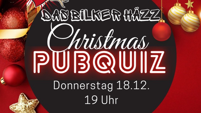 Christmas Pubquiz im Bilker Häzz