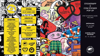 StickerApp & CCM Pop UP / Austellungs Eröffnung