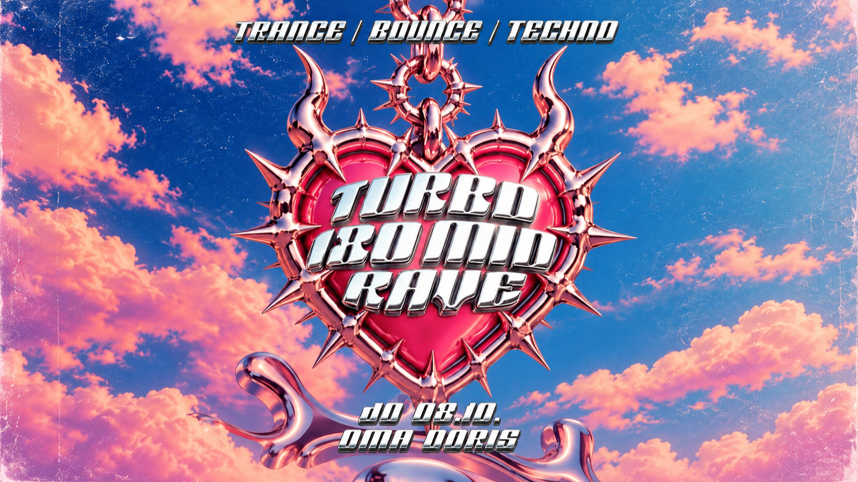 TURBO 180 MINUTEN RAVE – Trance, Bounce & Techno im Oma Doris