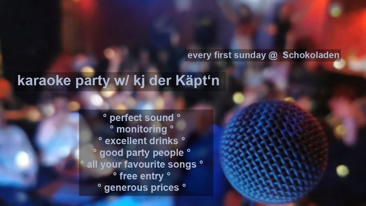 Karaoke Night w/ Kj Der Käpt'n