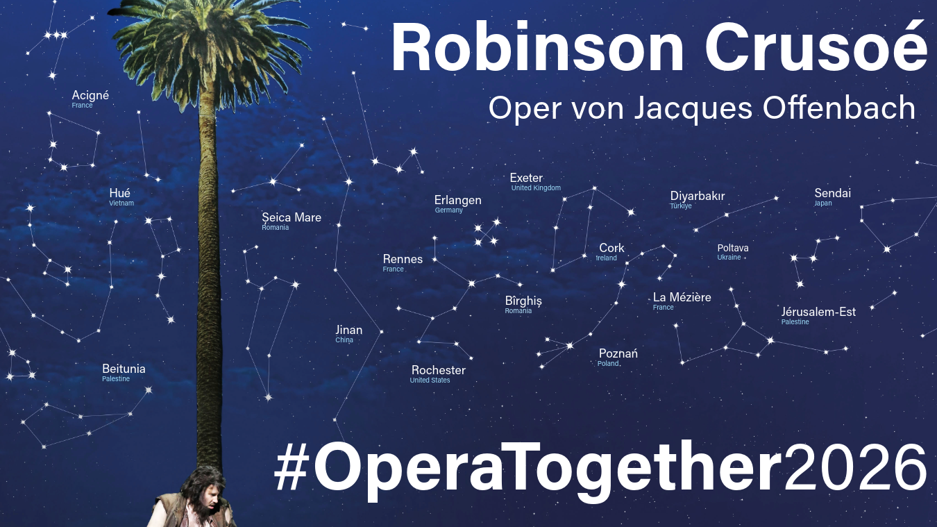 #operatogether - Robinson Crusoé von Jacques Offenbach aus der Oper Rennes