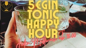 Gin Tonic Happy Hour im Korkenzieher
