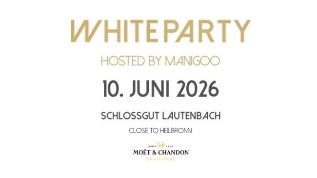 Moët & Chandon WHITE PARTY Hosted by MANIGOO
