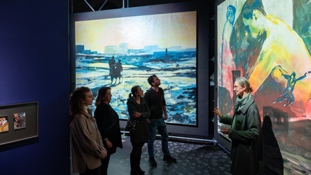 Führung durch das Panometer Leipzig