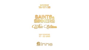 SAINTS & SINNERS - WHITE EDITION!
