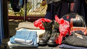 Nachbarschaftsflohmarkt in Gadderbaum