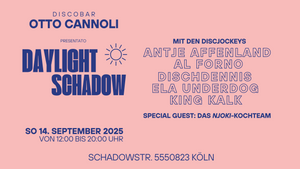 OTTO CANNOLI presentato: DAYLIGHT SCHADOW!