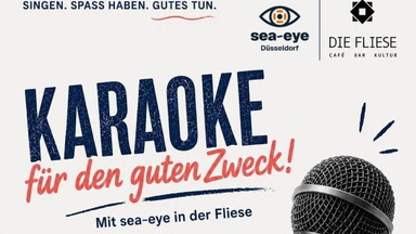 Karaoke für den guten Zweck! Mit sea-eye in der Fliese