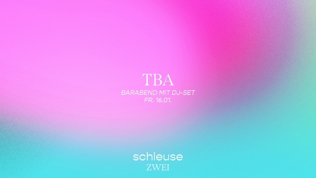 Barabend mit DJ-Set – tba