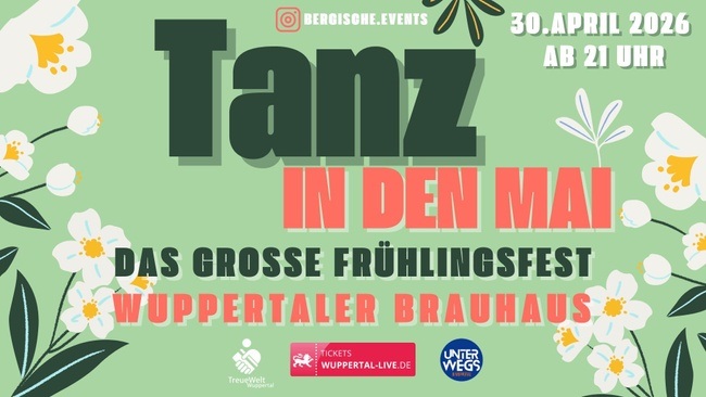 Wuppertaler Frühlingsfest - Tanz in den Mai 2026