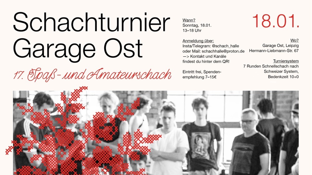 Schach in der Garage Ost