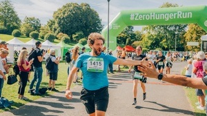 #ZeroHungerRun in der Rheinaue