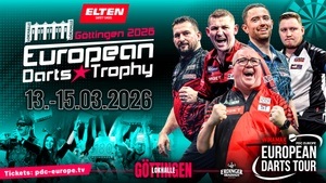 Elten Safety Shoes European Darts Trophy 2026