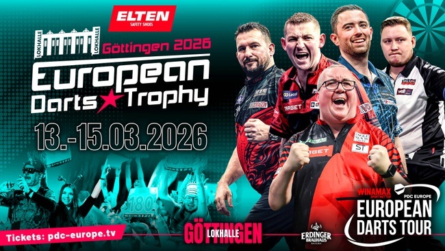 Elten Safety Shoes European Darts Trophy 2026