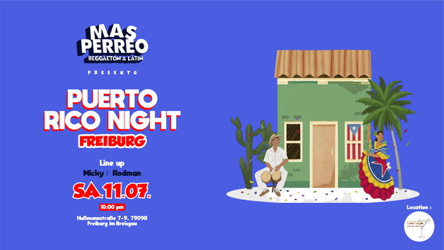PUERTO RICO NIGHT – FREIBURG 🇵🇷