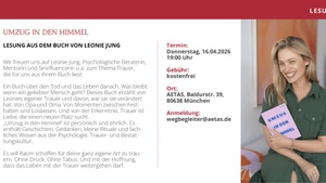 Lesung mit Leonie Jung "Umzug in den Himmel"